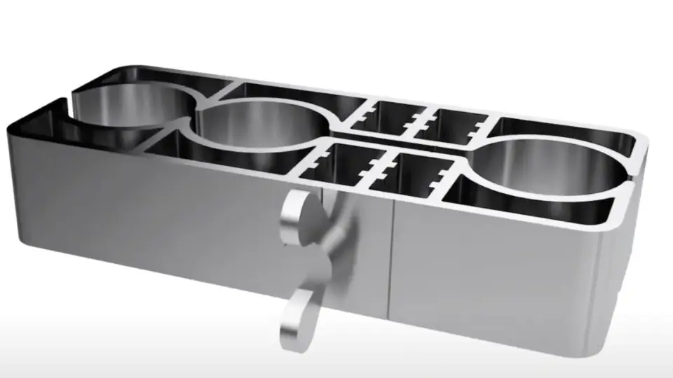 ETP Multiclamp-Verbinder - Detailaufnahme Verschraubung